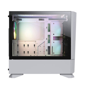 Кутия за компютър COUGAR Gaming MG140 Air RGB, Mini Tower, White