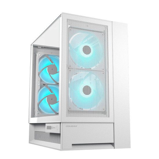 Кутия за компютър COUGAR OmnyX, Mid Tower, White