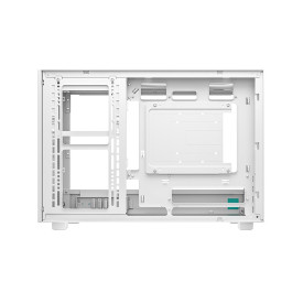 Кутия за компютър DeepCool CH260 WH, Mini Tower, 2 x USB 3.0, 1 x USB Type-C Gen 2, 1 x Audio, White