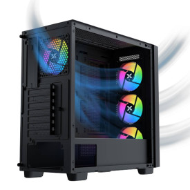 Кутия за компютър Xigmatek Gaming Z Pro EN41761 Black, 1 x USB 3.0, 2 x USB 2.0, HDAudio