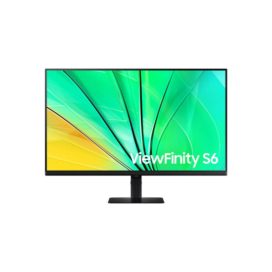 Монитор Samsung ViewFinity S6 S60UD LS32D600UAUXEN, 32 инча, QHD, 100Hz, 5ms, HDR10, IPS панел, USB-C, RJ-45