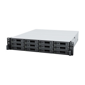 NAS устройство Synology RackStation RS2423+, 12-bay, AMD Ryzen V1780B, 8GB RAM, 2x RJ-45 1GbE LAN, 1x RJ-45 10GbE LAN, 2x USB 3.2