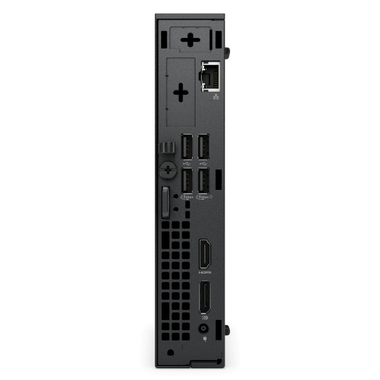 Настолен компютър Dell Pro Micro QCM1250, Intel Core i3-14100T, 8 GB DDR5, 512 GB M.2 SSD, Ubuntu