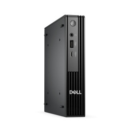 Настолен компютър Dell Pro Micro QCM1250, Intel Core i3-14100T, 8 GB DDR5, 512 GB M.2 SSD, Ubuntu