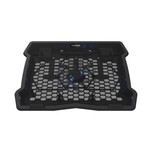 Охладител за лаптоп CANYON cooler NS02, Black