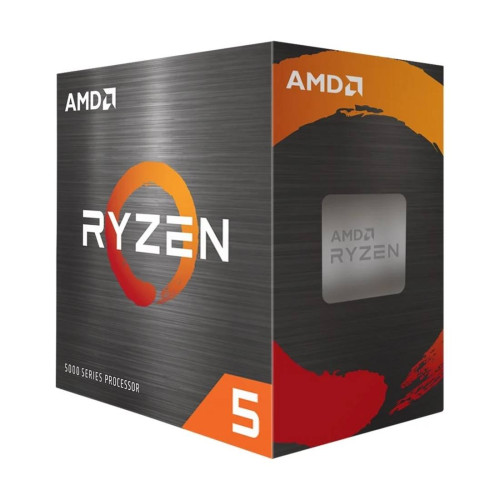 Процесор AMD Ryzen 5 5500, 6C/12T, 3.6/4.2GHz Boost, 19MB, 65W, AM4, Box с Охладител