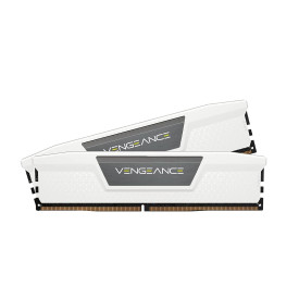 RAM памет Corsair Vengeance, 32GB (2x16GB) DDR5, 6000MT/s, CL36, White, Kit of 2