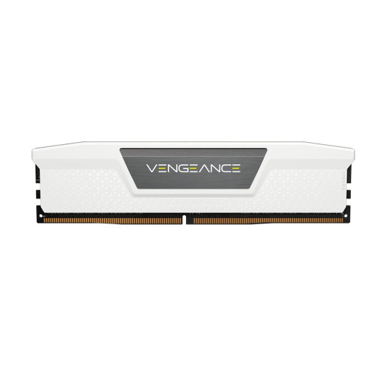 RAM памет Corsair Vengeance, 32GB (2x16GB) DDR5, 6000MT/s, CL36, White, Kit of 2