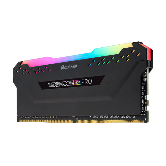 RAM памет Corsair Vengeance RGB PRO, 16GB (1x16GB) DDR4, 3600MT/s, CL18