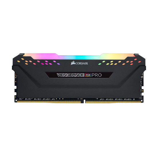 RAM памет Corsair Vengeance RGB PRO, 16GB (1x16GB) DDR4, 3600MT/s, CL18