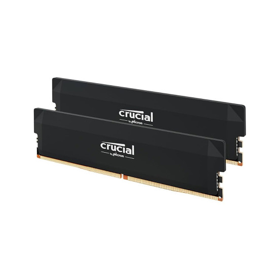 RAM памет Crucial Pro DDR5, CP2K16G64C38U5B, 32GB, 2x16GB, 6400MHz, CL38, UDIMM, 288 pin, 1.1V