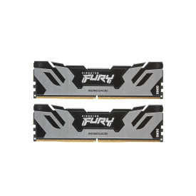 RAM памет Kingston FURY Renegade Silver DDR5 96GB, 2x48GB, UDIMM, 6000MT/s CL32, Intel XMP, Silver Heatsink, Kit of 2