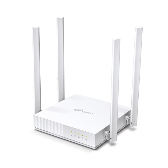 Рутер TP-Link Archer C24, AC750, 433 Mbps (5GHz) / 300 Mbps (2.4GHz), 4 антени