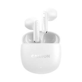 Слушалки CANYON OnGo 13, TWS, Semi-in-ear, White