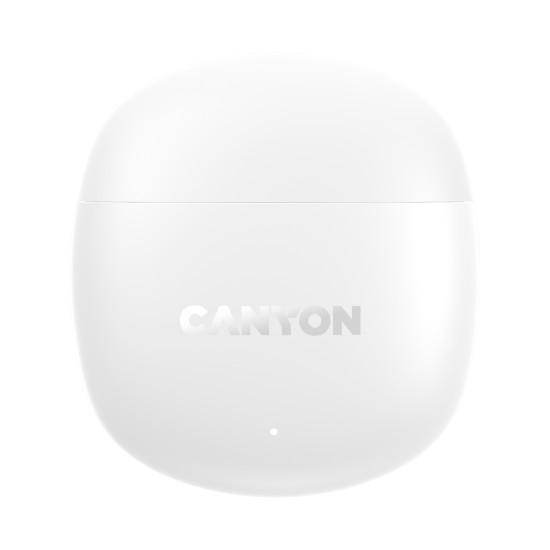 Слушалки CANYON OnGo 13, TWS, Semi-in-ear, White