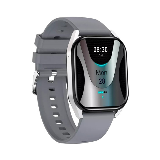 Смарт часовник Canyon Chatter SW-58 BT-CALL, 52 mm, Silver Grey