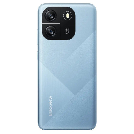 Смартфон Blackview WAVE 6C, 2GB/32GB, 6.5 инча, HD+ (720x1600), 20:9, Octa-core, 5100mAh, Type-C, Android 13, Dual SIM, SD слот, 30W, Black