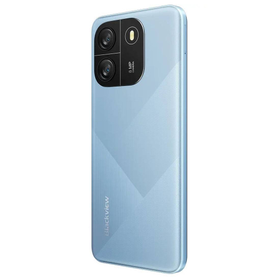Смартфон Blackview WAVE 6C, 2GB/32GB, 6.5 инча, HD+ (720x1600), 20:9, Octa-core, 5100mAh, Type-C, Android 13, Dual SIM, SD слот, 30W, Black