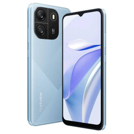Смартфон Blackview WAVE 6C, 2GB/32GB, 6.5 инча, HD+ (720x1600), 20:9, Octa-core, 5100mAh, Type-C, Android 13, Dual SIM, SD слот, 30W, Black