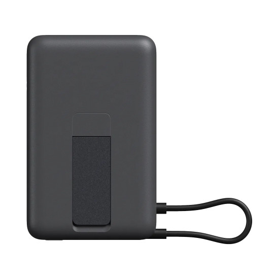 Външна батерия Xiaomi Magnetic Power Bank, 10000 mAh, магнитна, с вградена стойка, Gray