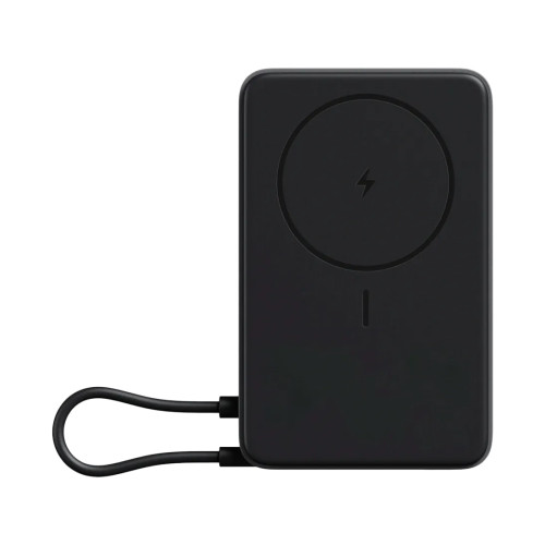 Външна батерия Xiaomi Magnetic Power Bank, 10000 mAh, магнитна, с вградена стойка, Gray