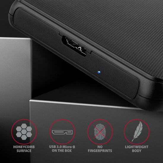 Външна кутия за диск AXAGON EE25-SL SuperSpeed, USB-B, 2.5 инча HDD/SSD