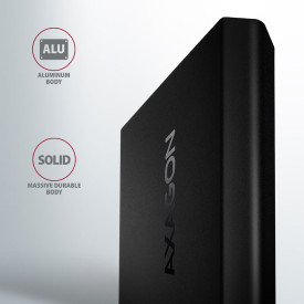 Външна кутия за диск AXAGON EEM2-UB2, USB-C, 10Gbps, M.2 NVMe SSD