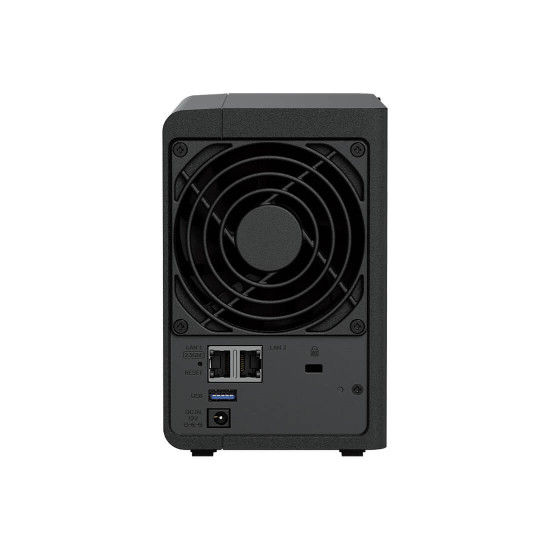 Вътрешен твърд диск Synology DiskStation DS225+, 2-Bay, Intel Celeron J4125, 2GB RAM, 1 x 2.5G RJ-45
