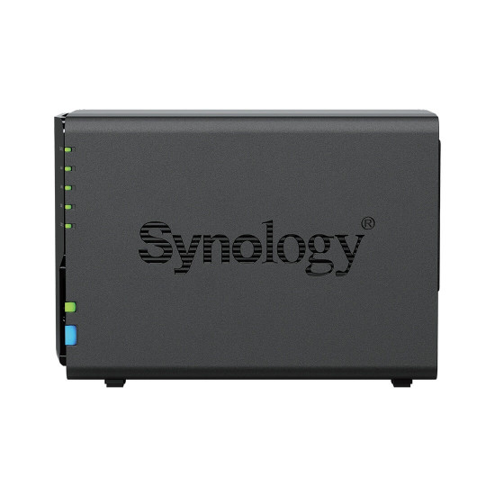 Вътрешен твърд диск Synology DiskStation DS225+, 2-Bay, Intel Celeron J4125, 2GB RAM, 1 x 2.5G RJ-45