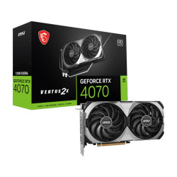 Видеокарта MSI GeForce RTX4070 VENTUS 2X E, 12GB OC