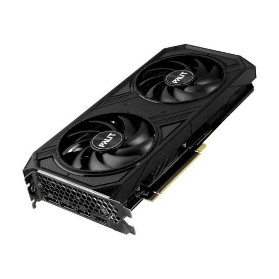 Видеокарта Palit GeForce RTX 4070 Dual, 12GB GDDR6, 192-bit, 1x HDMI 2.1a, 3x DP 1.4a, 1x 8-pin