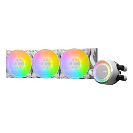 Водно охлаждане за процесор MSI MAG CORELIQUID E360, 3x 120mm, White 