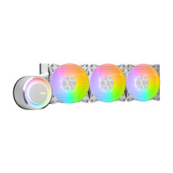 Водно охлаждане за процесор MSI MAG CORELIQUID E360, 3x 120mm, White 