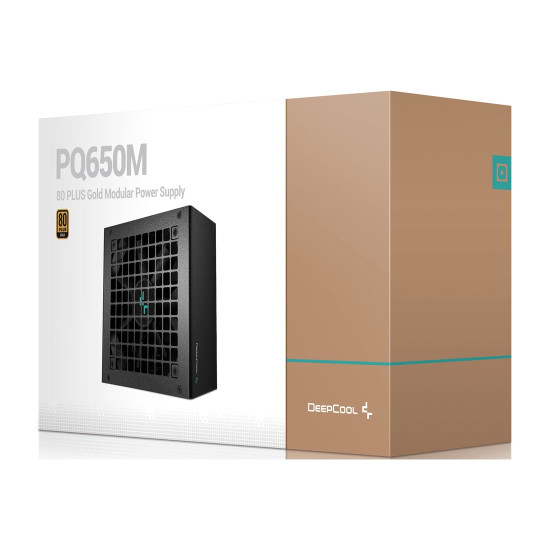 Захранване DeepCool PQ650M, 650W, 80 Plus GOLD, Fully Modular