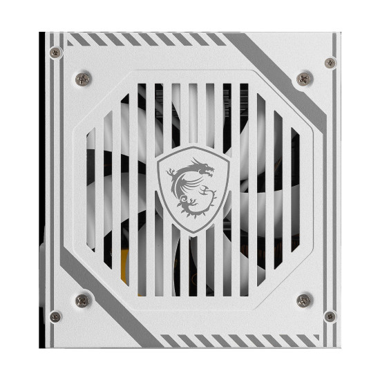 Захранване MSI MAG A650BNL WHITE, 650 W, 80 Plus Bronze, OCP, OVP, OPP, OTP, SCP защити, Active PFC, 150 x 140 x 86 mm, White