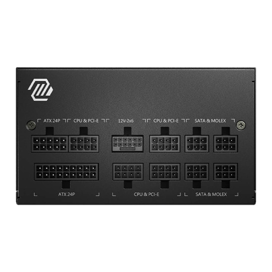 Захранване MSI MAG A850GL PCIE5, 850W, 80 Plus Gold, Fully Modular