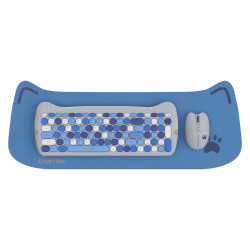 Безжична клавиатура CANYON HSET-W6, Blue