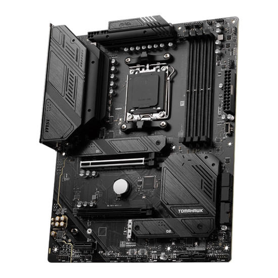 Дънна платка MSI MAG B650 TOMAHAWK WIFI, AM5, 4x DDR5, HDMI, DP, 2.5G LAN, Wi-Fi 6E, BT 5.2, ATX