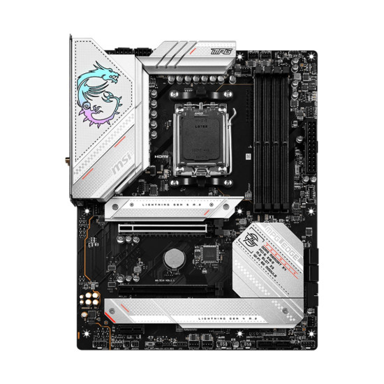 Дънна платка MSI Mainboard Desktop MPG B650 EDGE WIFI, ATX, Socket AM5, 4x DDR5, 1x PCIe x16 4.0