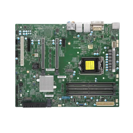 Дънна платка Supermicro X11SCA-Bulk, Single Socket H4 LGA 1151, 1 PCI-E 3.0 x4