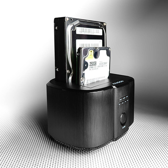 HDD докинг станция AXAGON ADSA-ST, USB3.0, 2xSATA, 2.5 инча HDD / SSD, 3.5 инча HDD