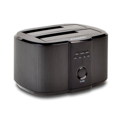 HDD докинг станция AXAGON ADSA-ST, USB3.0, 2xSATA, 2.5 инча HDD / SSD, 3.5 инча HDD