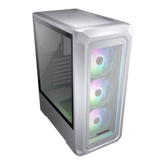 Кутия за компютър COUGAR Archon 2 Mesh RGB PC Case, Mid Tower, White
