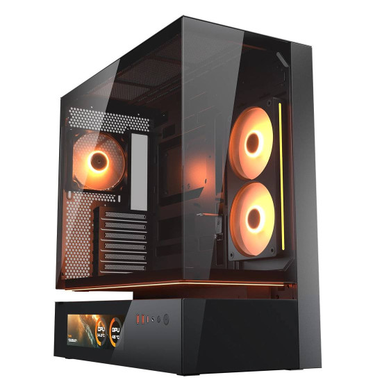 Кутия за компютър COUGAR CFV235 Vision, Mid Tower, Black