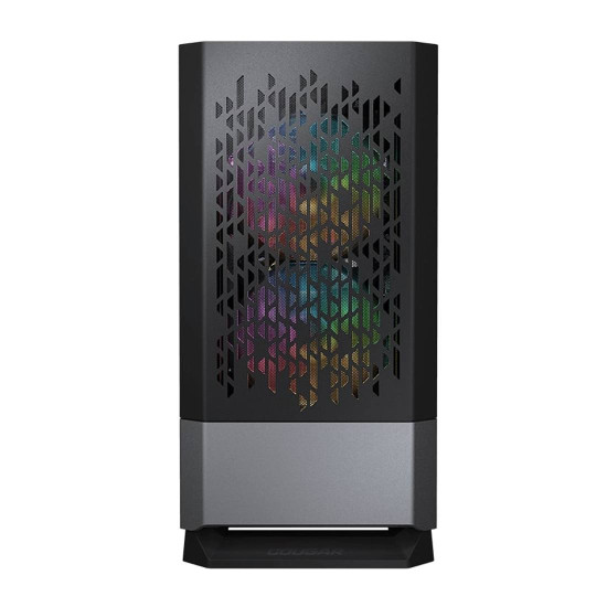Кутия за компютър COUGAR Gaming MG140 Air RGB, Mini Tower, Black