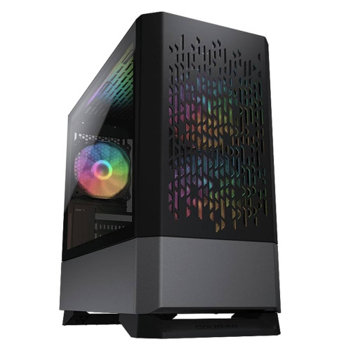 Кутия за компютър COUGAR Gaming MG140 Air RGB, Mini Tower, Black