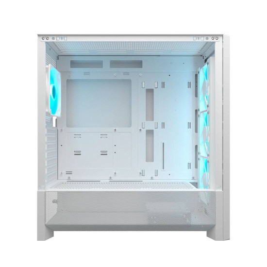 Кутия за компютър COUGAR MX230 RGB, Mid Tower, White