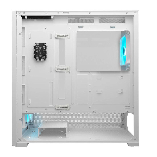Кутия за компютър COUGAR MX230 RGB, Mid Tower, White