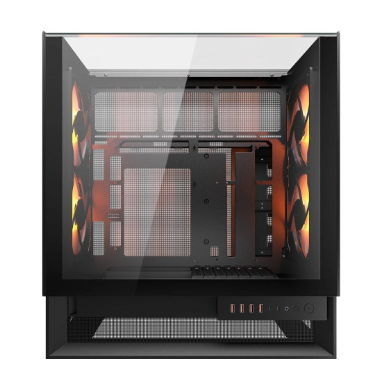 Кутия за компютър COUGAR OmnyX, Mid Tower, Black