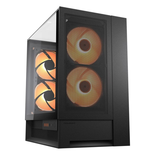 Кутия за компютър COUGAR OmnyX, Mid Tower, Black
